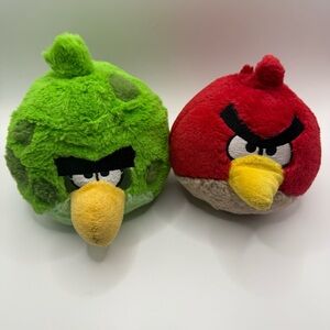 Angry Birds‎ Plush Lot (2)